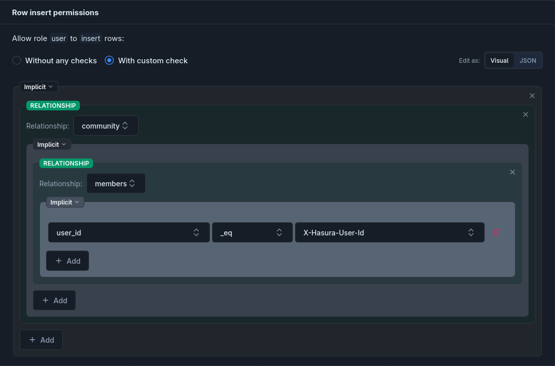 Nested relationship traversal