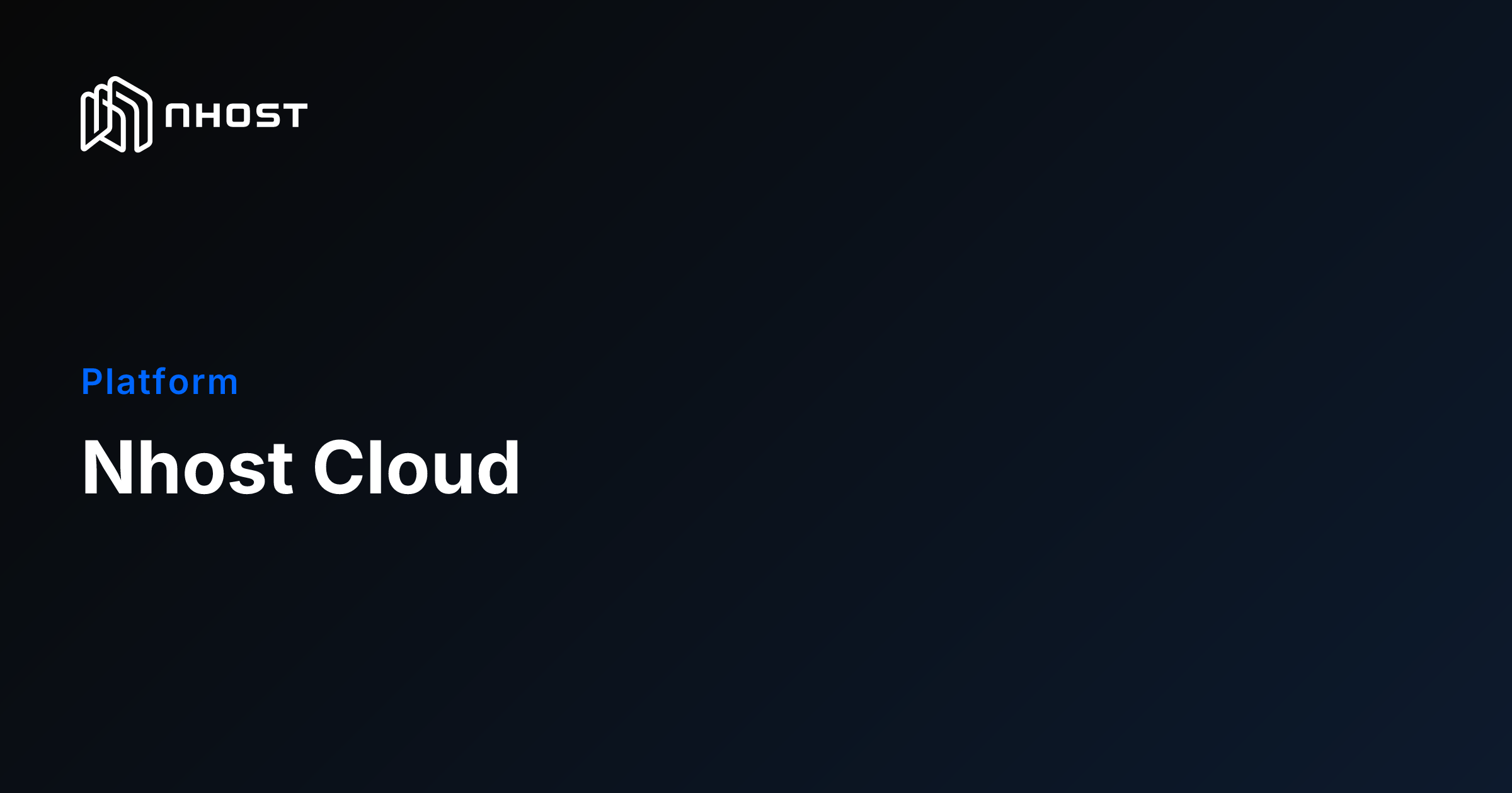 Fully Managed Backend Hosting and Scaling | Nhost Docs